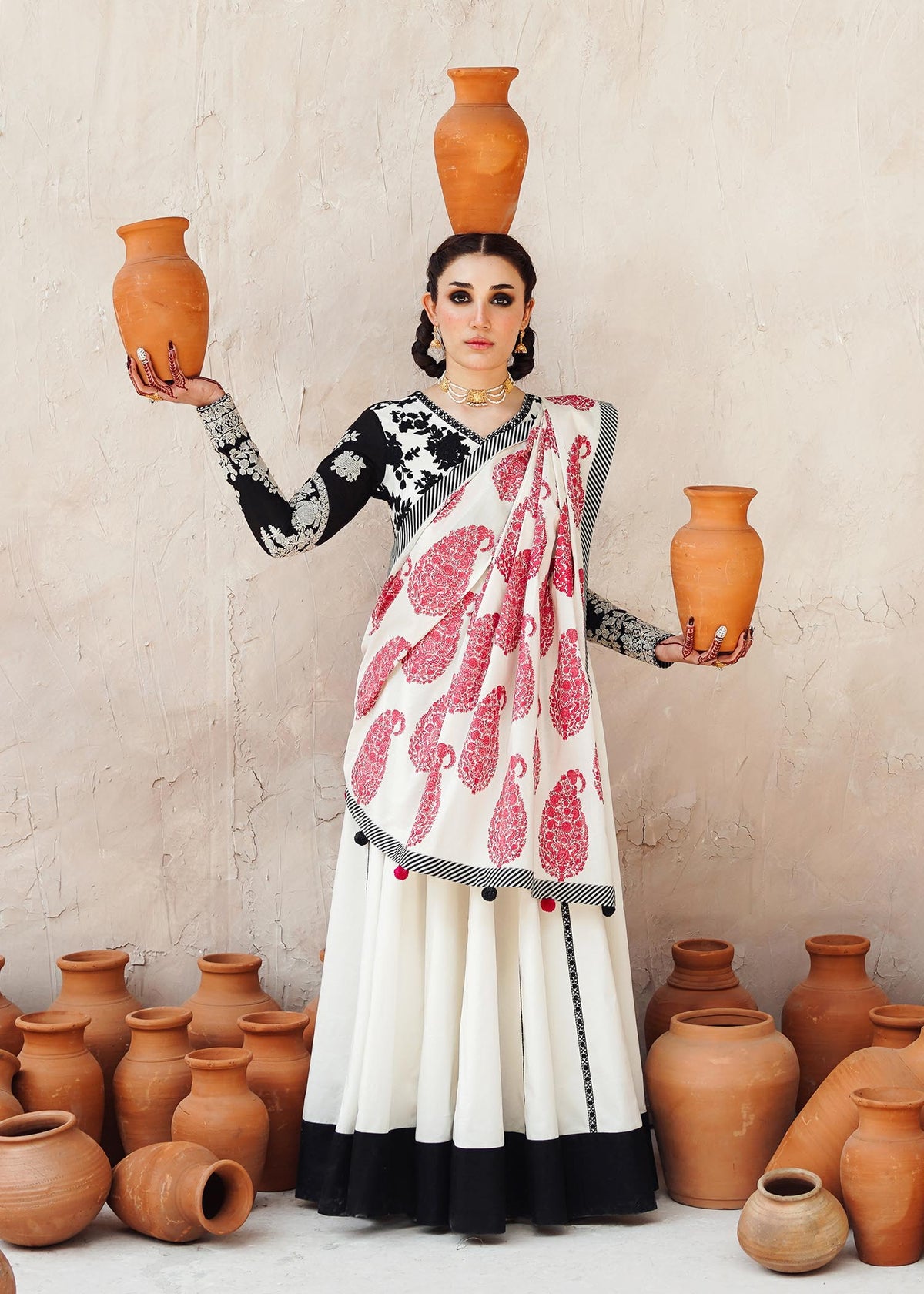 Meshki - Dupatta - Mix & Match