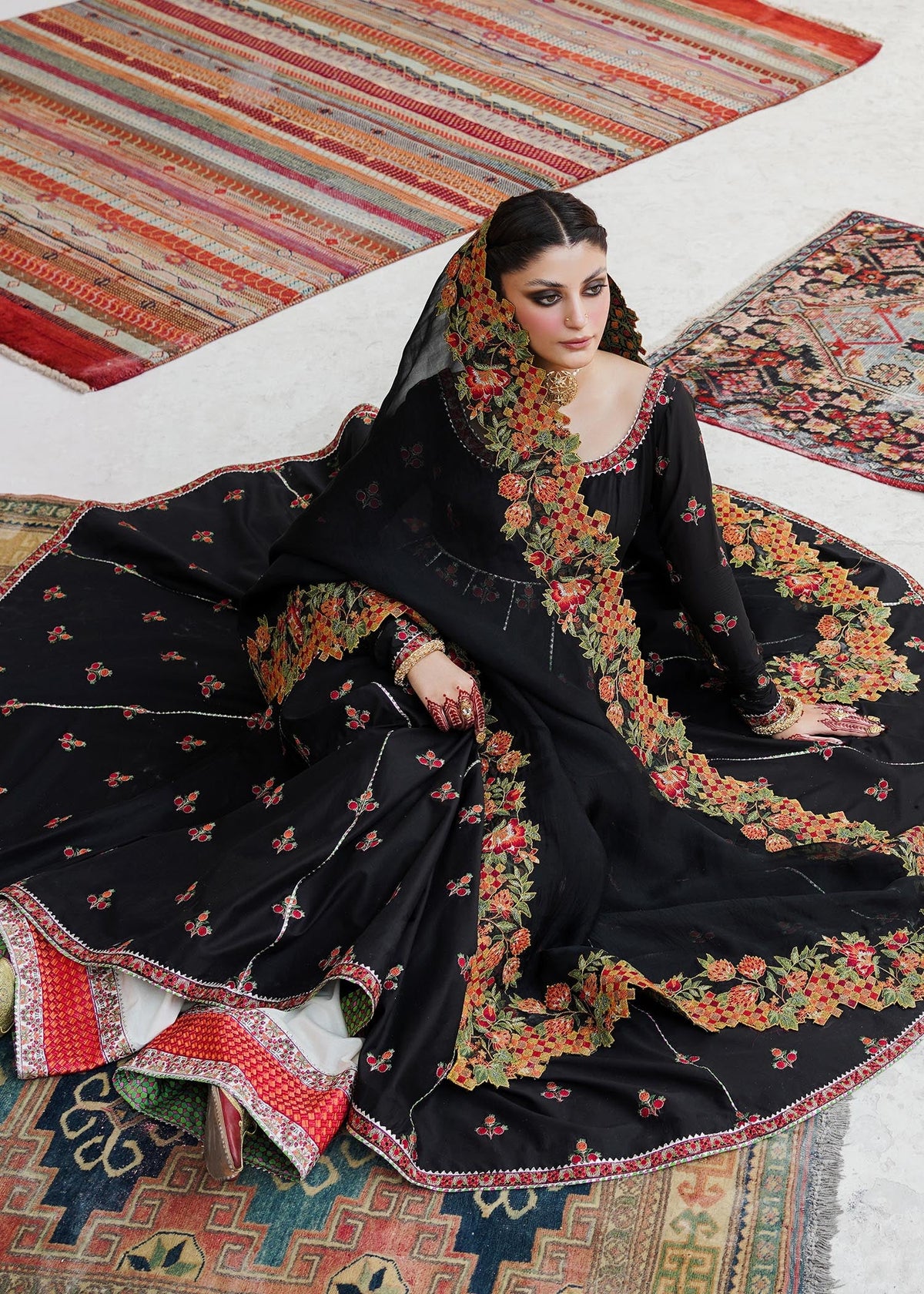Siyaah - Dupatta - Mix & Match