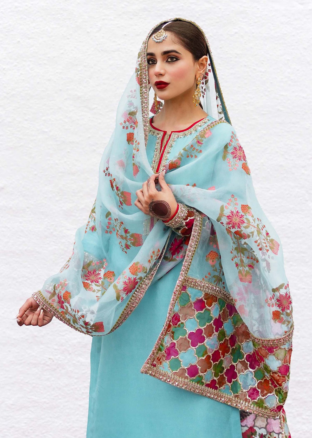 Azure Dupatta