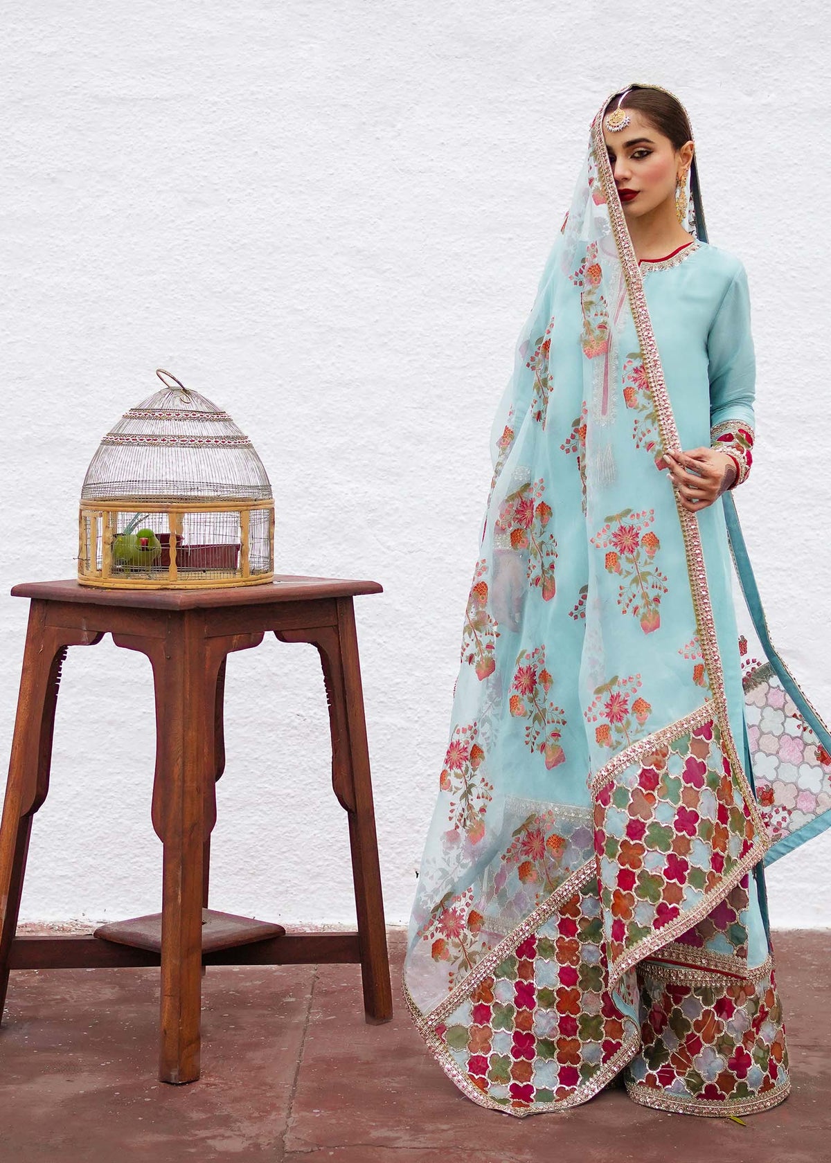 Azure Dupatta