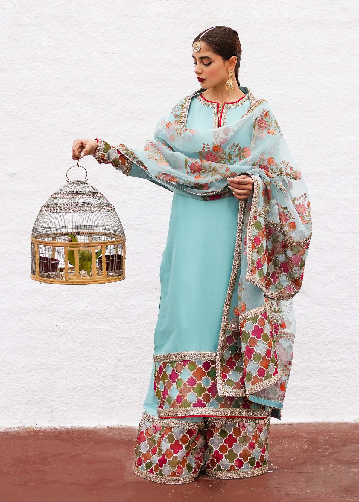 Azure Dupatta