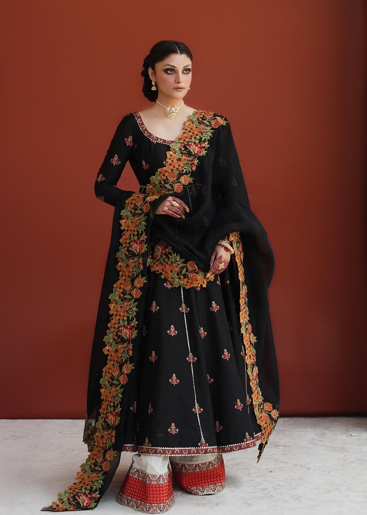 Siyaah - Dupatta - Mix & Match
