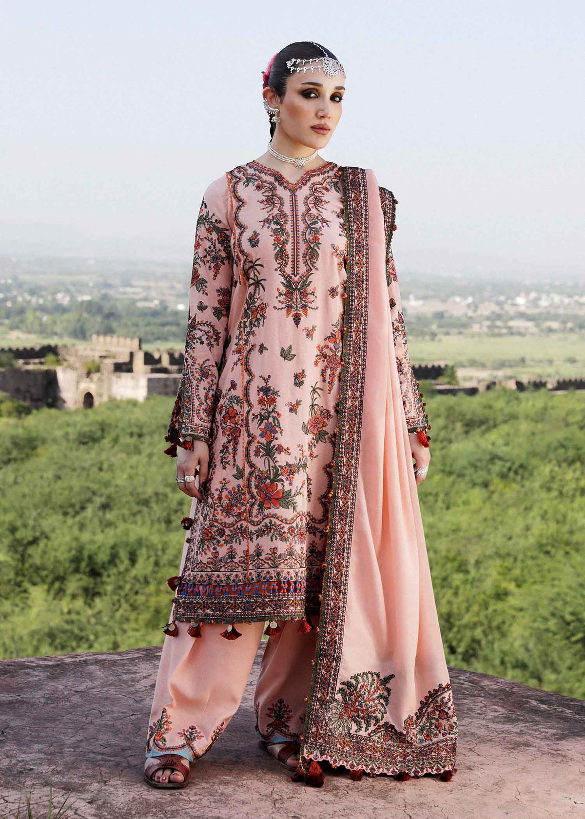 Calla lily - Dupatta - Mix & Match