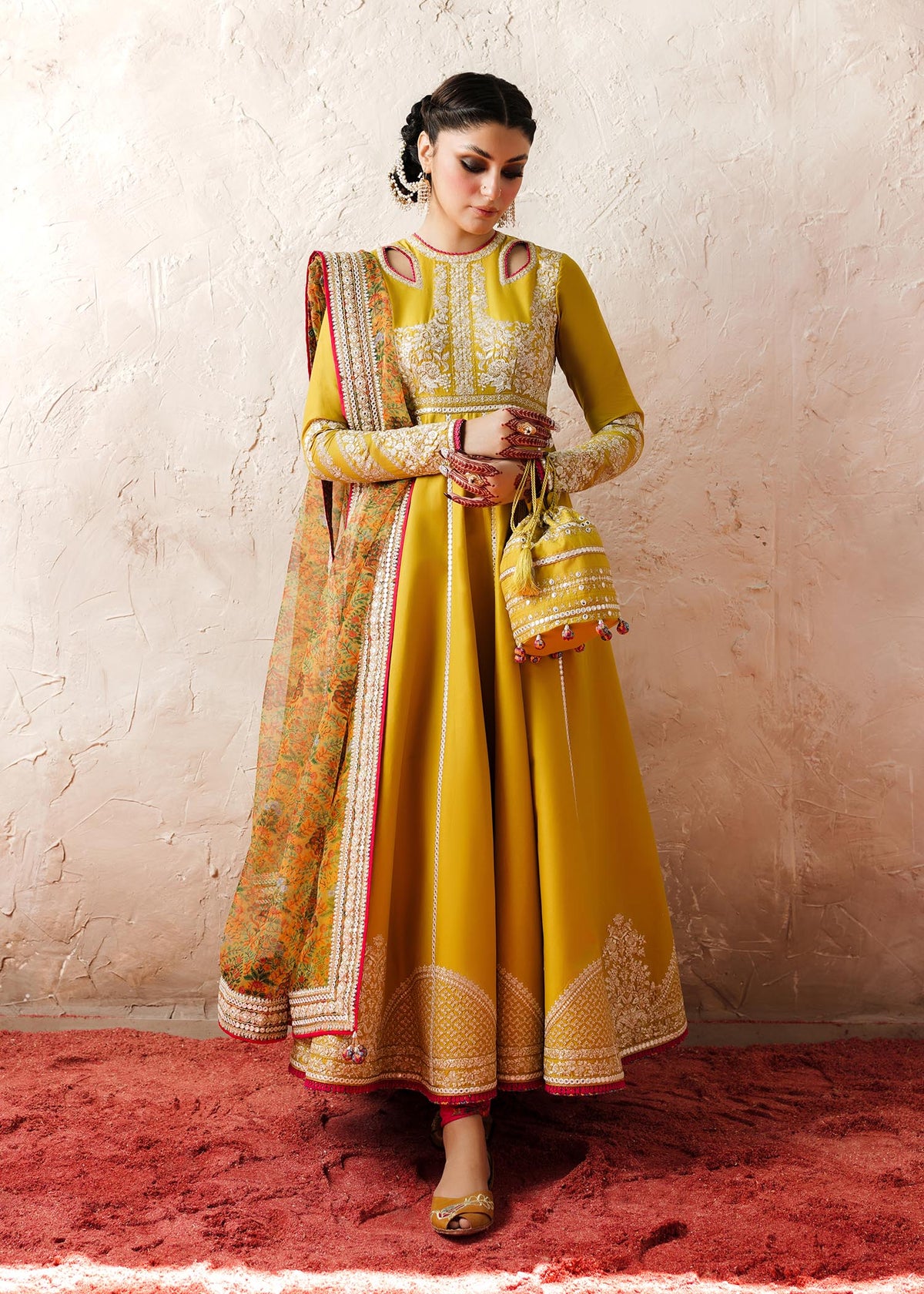 Zard Bahaar - Dupatta - Mix & Match