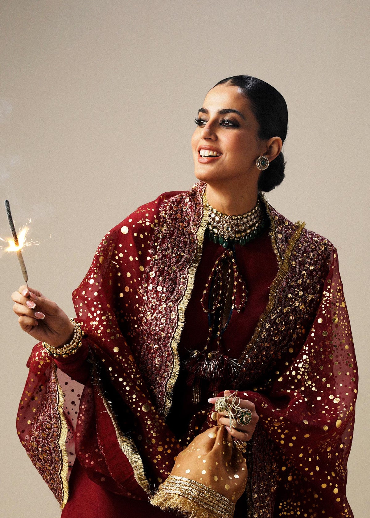 Surkh - Dupatta - Mix & Match