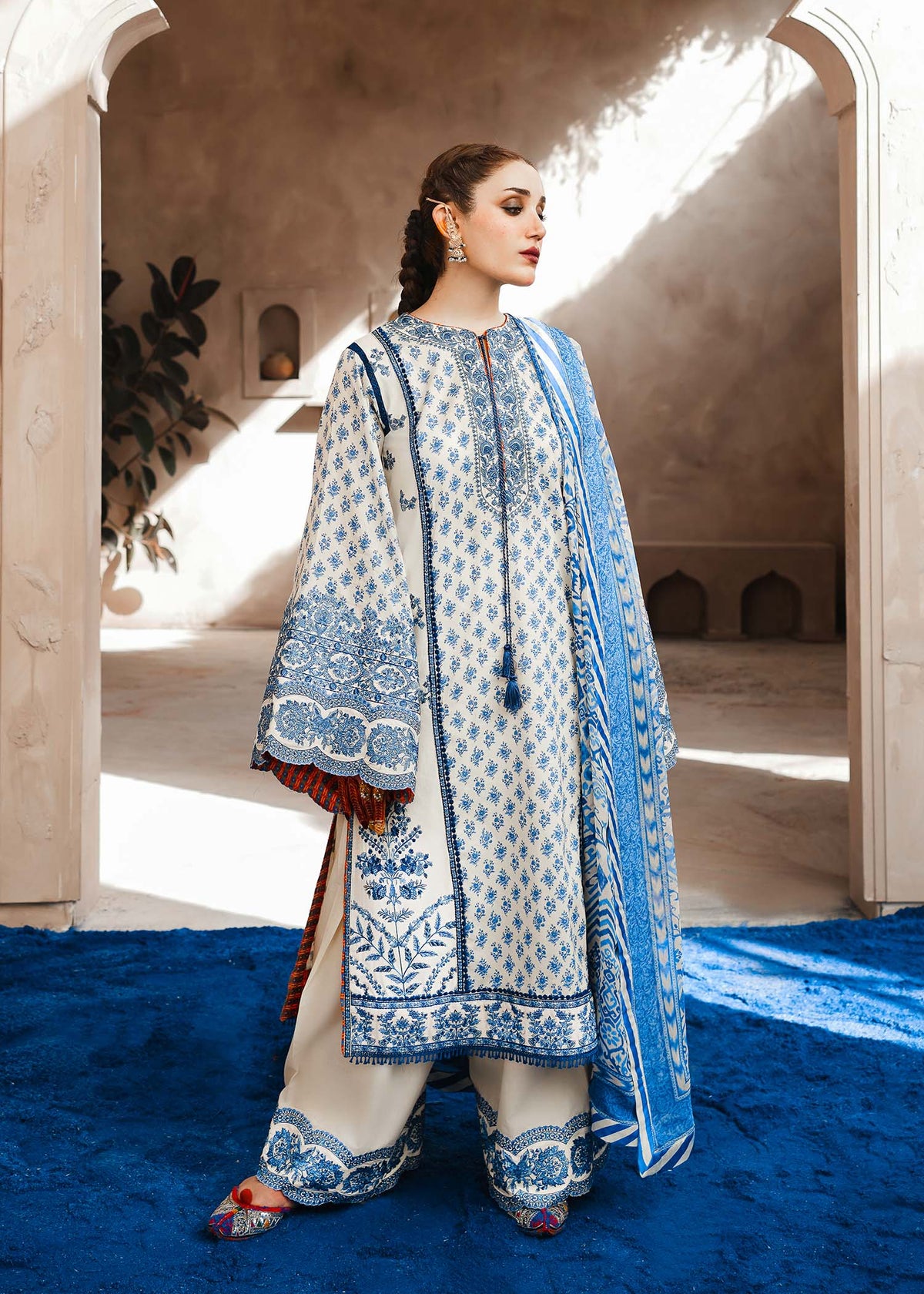 Akash - Dupatta - Mix & Match