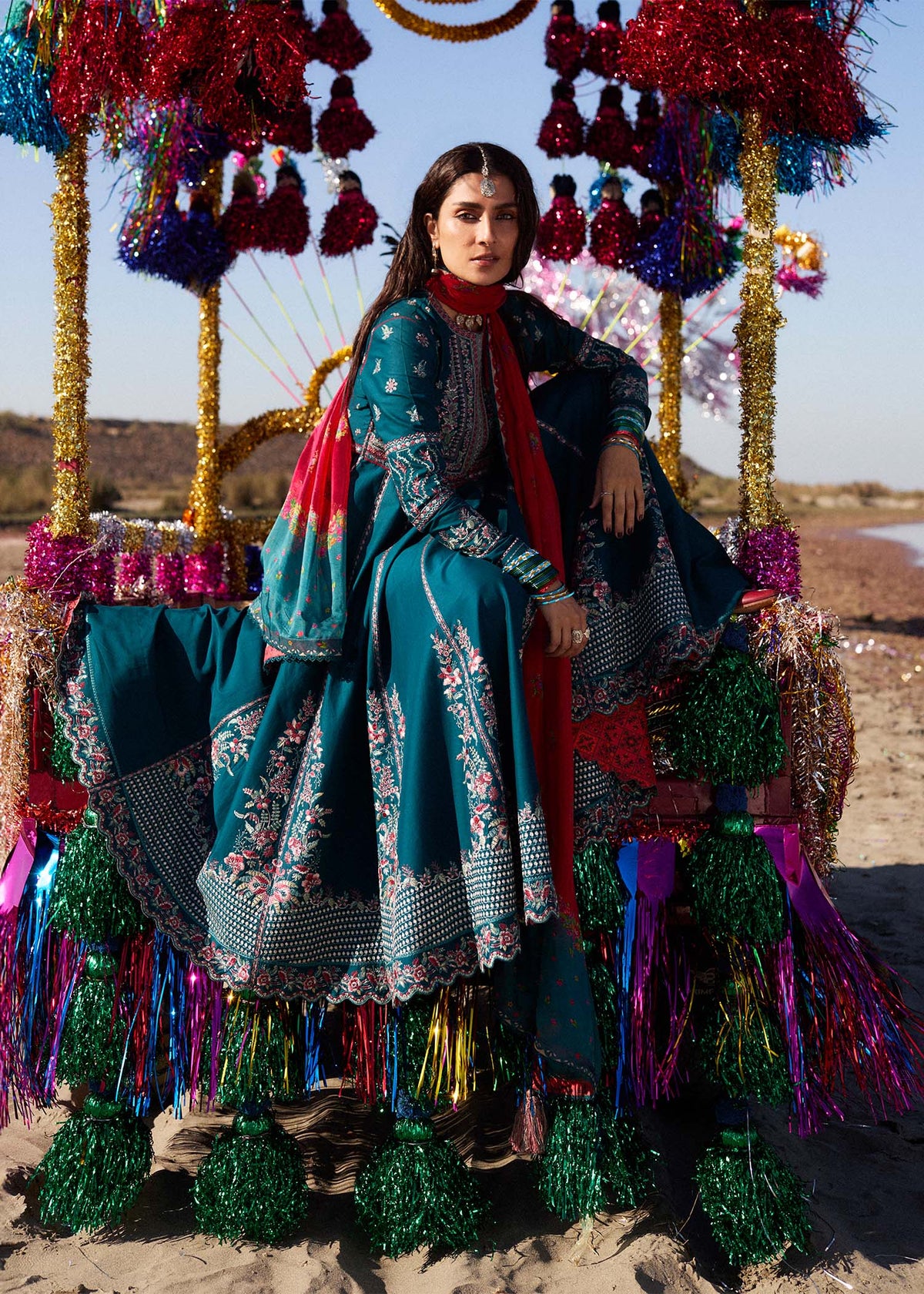 Zarqash - Dupatta - Mix & Match