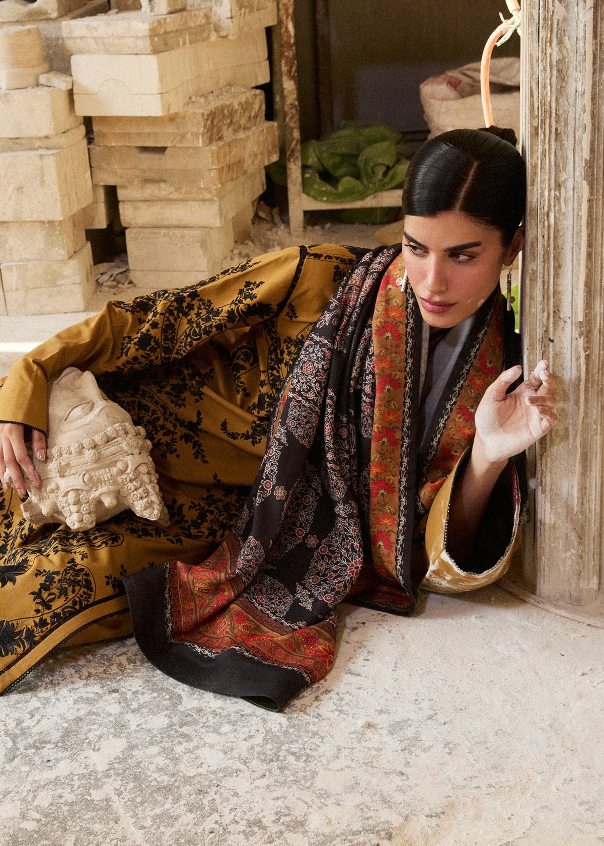 MERI GOLD - Dupatta - Mix & Match